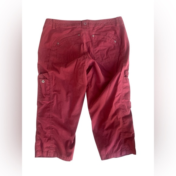 Kuhl Women's Capri Cropped Hiking Pants Rust Size 14 - Picture 5 of 7